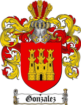 The arms of González