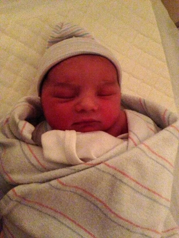 Alexander, newly arrived, February 2013